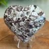 Corazon de Money Agate natural - con geodas