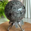 Esfera de piedra Fire Mountain natural