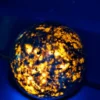 Esfera de piedra Fire Mountain natural