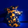 Figura de Sabio Anciano tallada en piedra de fuego natural