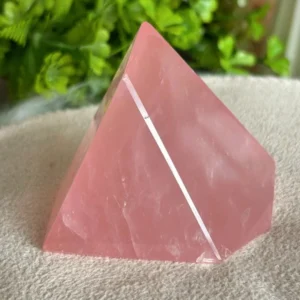 1780240612.webp Bloque de cuarzo rosa natural - Madagascar 169g