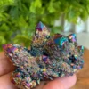 Drusa de cristal arcoiris - destellos multicolor