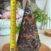 Piramide energetica de Money Agate natural