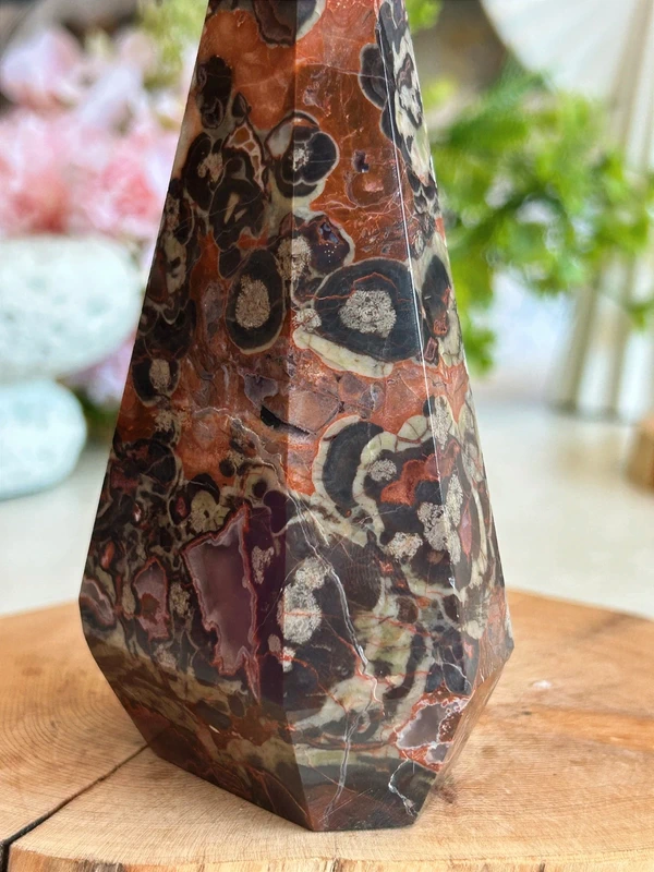 Piramide energetica de Money Agate natural