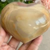 Corazon de jaspe oceanico natural grande
