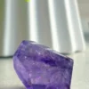 Amatista natural violeta intensa - forma facetada
