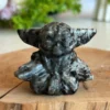 Figura de Sabio Anciano tallada en Fire Stone natural