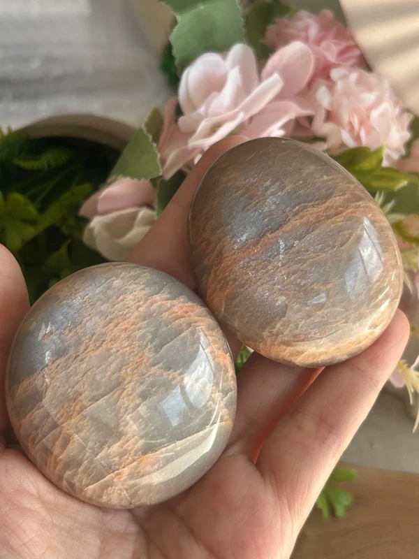1780609649.webp Palm Stone de piedra luna naranja - encaje champagne