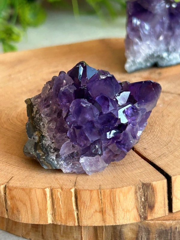 Amatistas naturales - violeta intenso