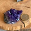 Amatistas naturales - violeta intenso