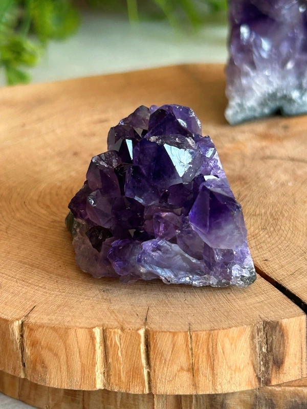 Amatistas naturales - violeta intenso