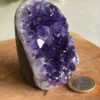 Drusa de amatista natural - violeta profundo