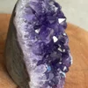 Drusa de amatista natural - violeta profundo