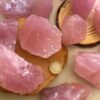Cuarzo Rosa Natural en Bruto Gemmy · Mineral Decorativo y Piedra de Amor · Healing Stone Meditación · Piedra Energética · Parte 1