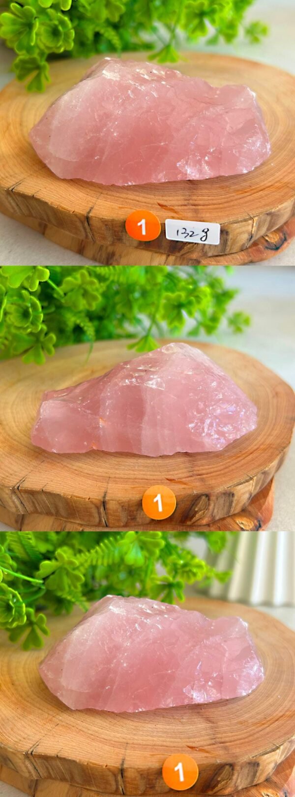 Cuarzo Rosa Natural en Bruto Gemmy · Mineral Decorativo y Piedra de Amor · Healing Stone Meditación · Piedra Energética · Parte 1