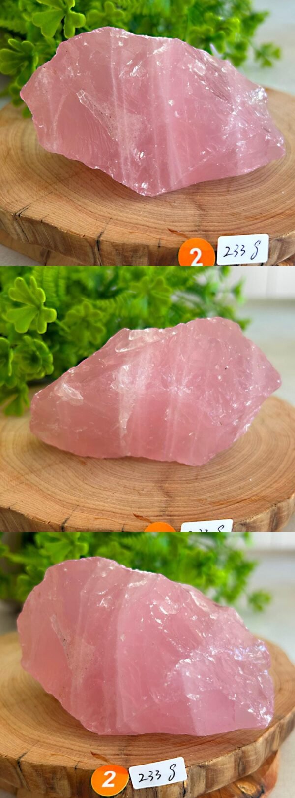Cuarzo Rosa Natural en Bruto Gemmy · Mineral Decorativo y Piedra de Amor · Healing Stone Meditación · Piedra Energética · Parte 1