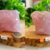 Cuarzo Rosa Natural en Bruto Gemmy · Mineral Decorativo y Piedra de Amor · Healing Stone Meditación · Piedra Energética · Parte 1