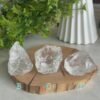 Cuarzo Blanco Natural en Bruto | Cristal de Alta Pureza y Transparencia | Cuarzo de Luz | Reiki | Meditación | Chakra Corona