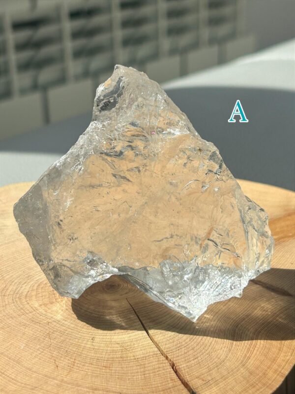 Cuarzo Blanco Natural en Bruto | Cristal de Alta Pureza y Transparencia | Cuarzo de Luz | Reiki | Meditación | Chakra Corona
