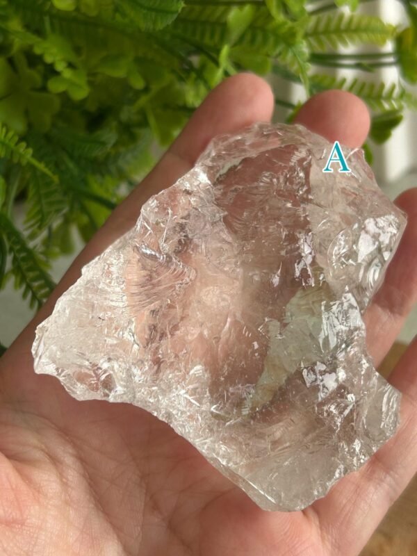 Cuarzo Blanco Natural en Bruto | Cristal de Alta Pureza y Transparencia | Cuarzo de Luz | Reiki | Meditación | Chakra Corona