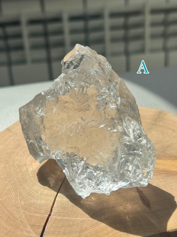 Cuarzo Blanco Natural en Bruto | Cristal de Alta Pureza y Transparencia | Cuarzo de Luz | Reiki | Meditación | Chakra Corona